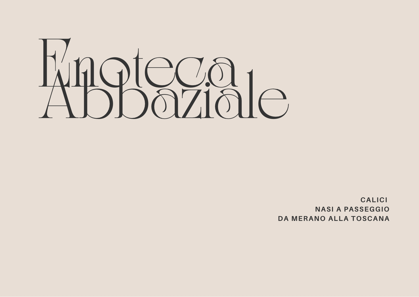 Enoteca dei vini d'Abbazia